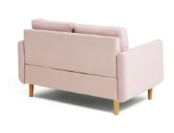 Habitat Remi Small Fabric 2 Seater Chaise Sofa In A Box-Pink -Habitat Furni Sales 3347739 R Z003A