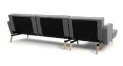 Habitat Andy Left Corner Fabric Clic Clac Sofa Bed - Grey -Habitat Furni Sales 3361928 R Z004A