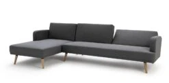 Habitat Andy Left Corner Fabric Clic Clac Sofa Bed - Grey -Habitat Furni Sales 3361928 R Z006A