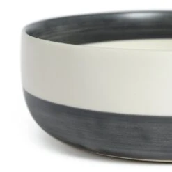 Habitat Artisan Stripe Stoneware Serving Bowl 2 Habitat Artisan Stripe Stoneware Serving Bowl -Habitat Furni Sales 3365481 R Z002A