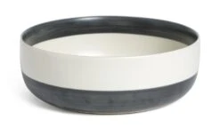 Habitat Artisan Stripe Stoneware Serving Bowl 4 Habitat Artisan Stripe Stoneware Serving Bowl -Habitat Furni Sales 3365481 R Z005A
