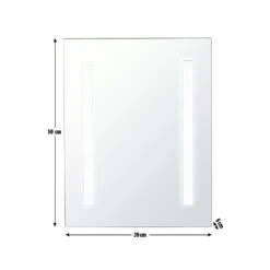 Habitat Abraham LED Bathroom Mirror 3 Habitat Abraham LED Bathroom Mirror -Habitat Furni Sales 3371822 R Z020A