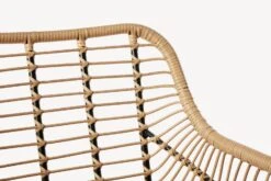 Habitat Ross Rattan Effect Garden Chair - Natural 5 Habitat Ross Rattan Effect Garden Chair - Natural -Habitat Furni Sales 3412688 R Z004A
