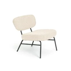 Habitat Cole Boucle Accent Chair - Cream -Habitat Furni Sales 3415128 R Z004A