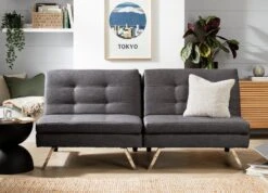 Habitat Duo 2 Seater Clic Clac Sofa Bed - Charcoal -Habitat Furni Sales 3432022 R Z003C