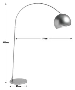 Habitat Wilderness Large Arc Floor Lamp -Habitat Furni Sales 3447529 R E001