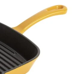 Habitat Global 23cm Cast Iron Griddle Pan - Yellow -Habitat Furni Sales 3449682 R Z003A
