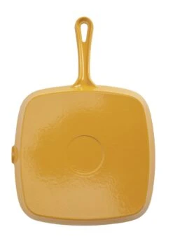 Habitat Global 23cm Cast Iron Griddle Pan - Yellow -Habitat Furni Sales 3449682 R Z004A