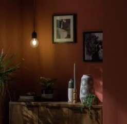 Habitat Pendant Ceiling Light - Matte Black & Herringbone -Habitat Furni Sales 3449802 R Z003C