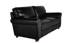 Habitat Salisbury Leather 3 Seater Sofa - Black -Habitat Furni Sales 3568604 R Z004A