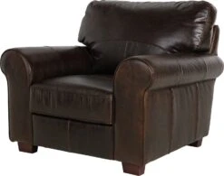 Habitat Salisbury Leather Armchair - Chocolate 5 Habitat Salisbury Leather Armchair - Chocolate -Habitat Furni Sales 3598045 R Z002A