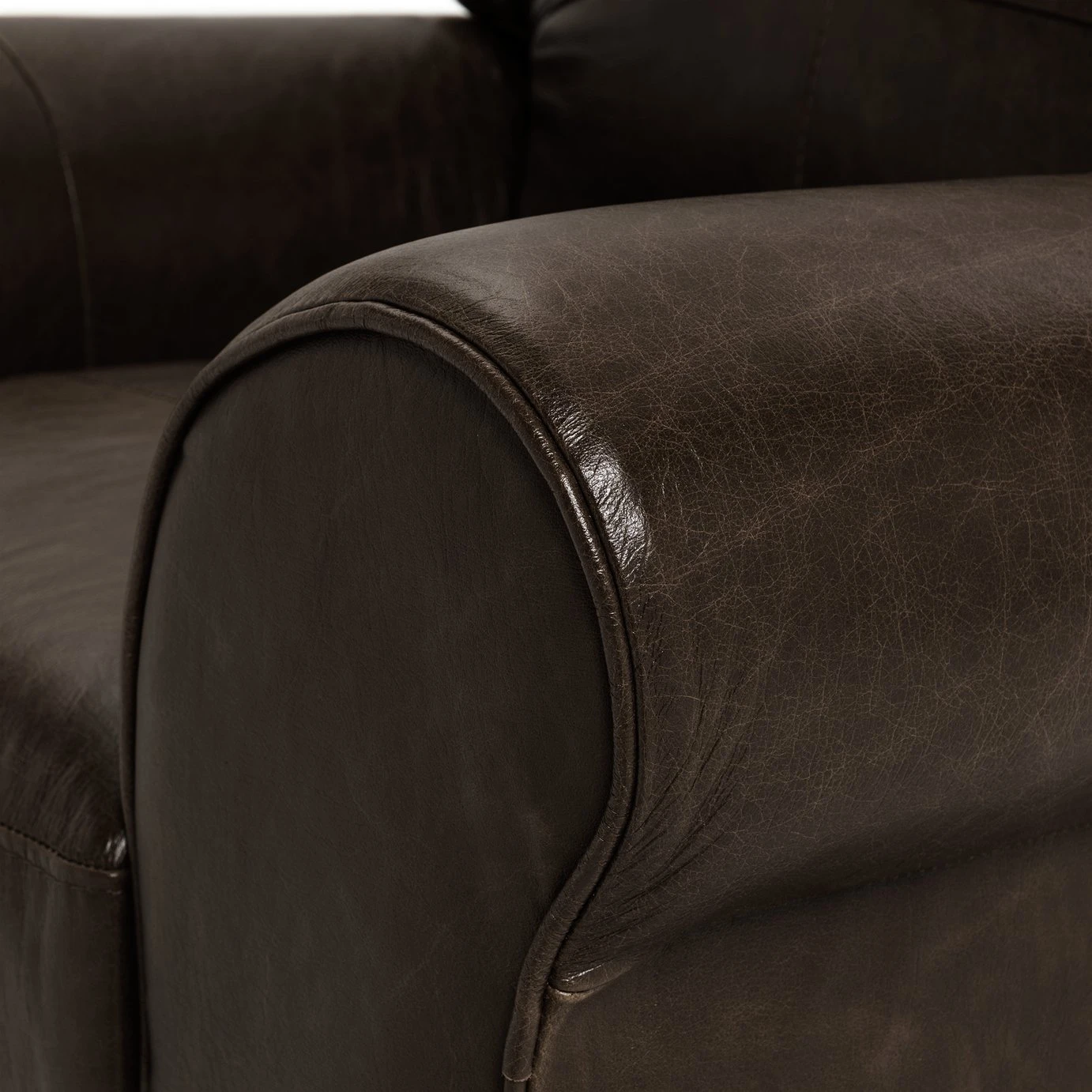 Habitat Salisbury Leather Armchair - Chocolate Habitat Salisbury Leather Armchair - Chocolate -Habitat Furni Sales 3598045 R Z005A