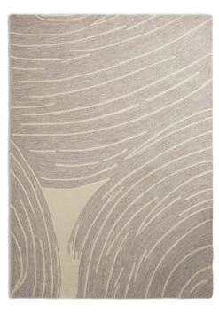 Habitat Hand Tufted Wool & Cotton Rug - Natural -120X170cm