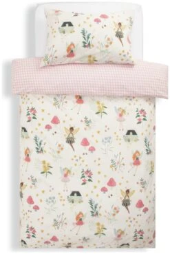 Habitat Glowing Fairies Pink Kids Bedding Set - Toddler -Habitat Furni Sales 3980440 R Z002A