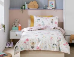 Habitat Glowing Fairies Pink Kids Bedding Set - Toddler -Habitat Furni Sales 3980440 R Z006A