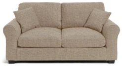Habitat Lisbon Small Double Fabric Sofa Bed - Beige