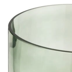 Habitat Medium Glass Hurricane Lantern - Green -Habitat Furni Sales 4090865 R Z003A