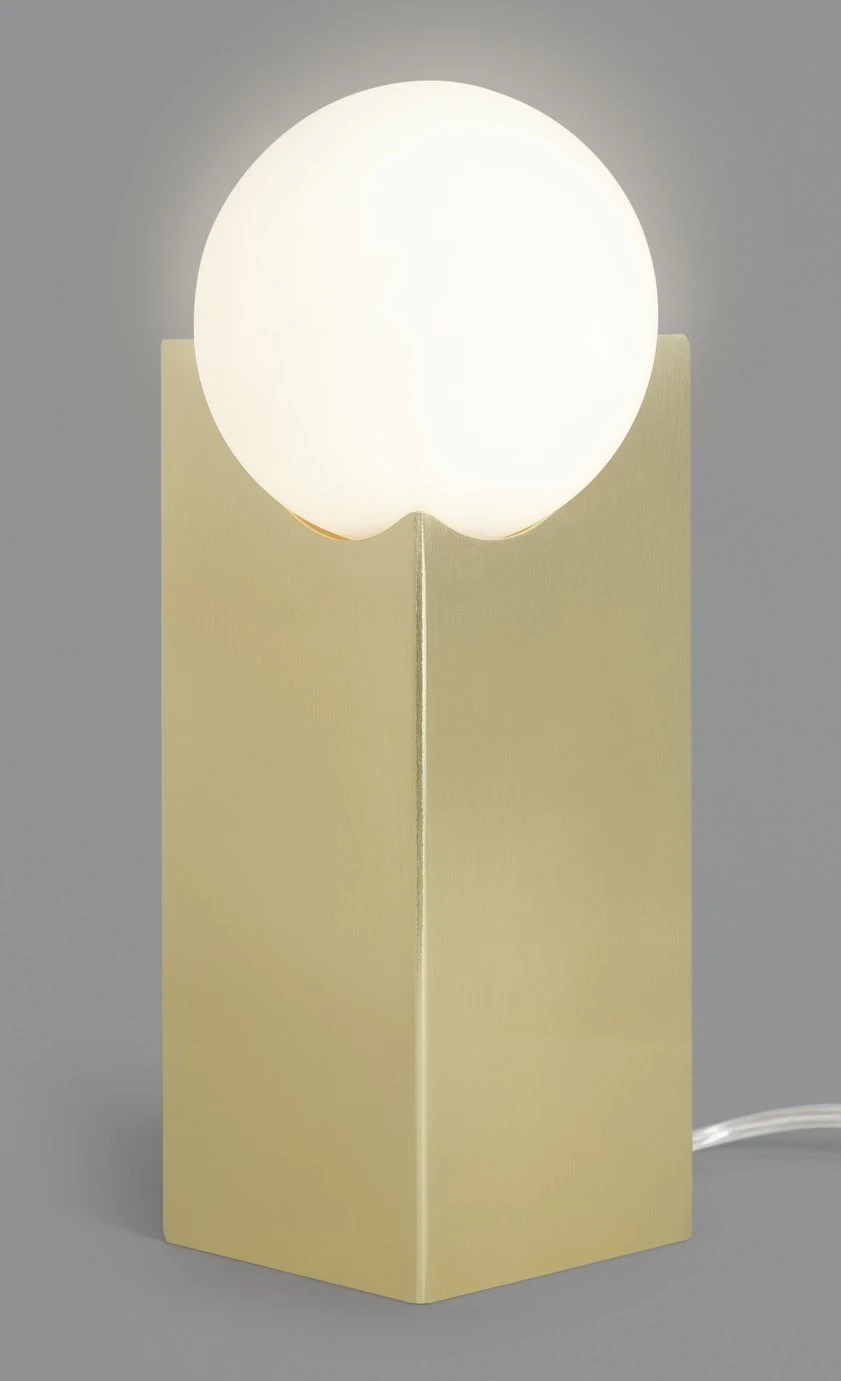 Habitat Yuri Afterglow Table Lamp - Gold & Glass Habitat Yuri Afterglow Table Lamp - Gold & Glass -Habitat Furni Sales 4163716 R Z004A