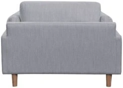 Habitat Salome Fabric Cuddle Chair - Light Grey -Habitat Furni Sales 4333742 R Z003A