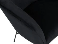 Habitat Jax Velvet Accent Chair - Black -Habitat Furni Sales 4335135 R Z006A