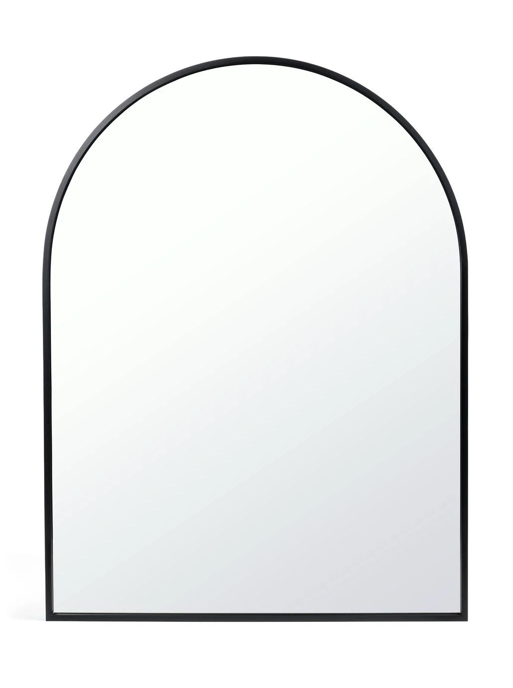 Habitat Arch Metal Wall Mirror - Black - 45x60cm Habitat Arch Metal Wall Mirror - Black - 45x60cm -Habitat Furni Sales 4460608 R Z001A