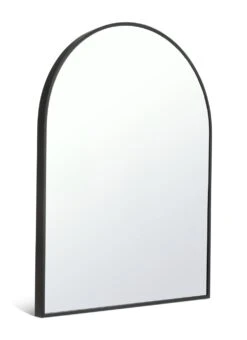 Habitat Arch Metal Wall Mirror - Black - 45x60cm 3 Habitat Arch Metal Wall Mirror - Black - 45x60cm -Habitat Furni Sales 4460608 R Z002A