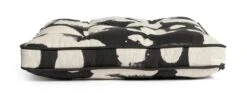 Habitat Ink Print Pack Of 2 Seat Cushions - White And Black -Habitat Furni Sales 4497516 R Z002A