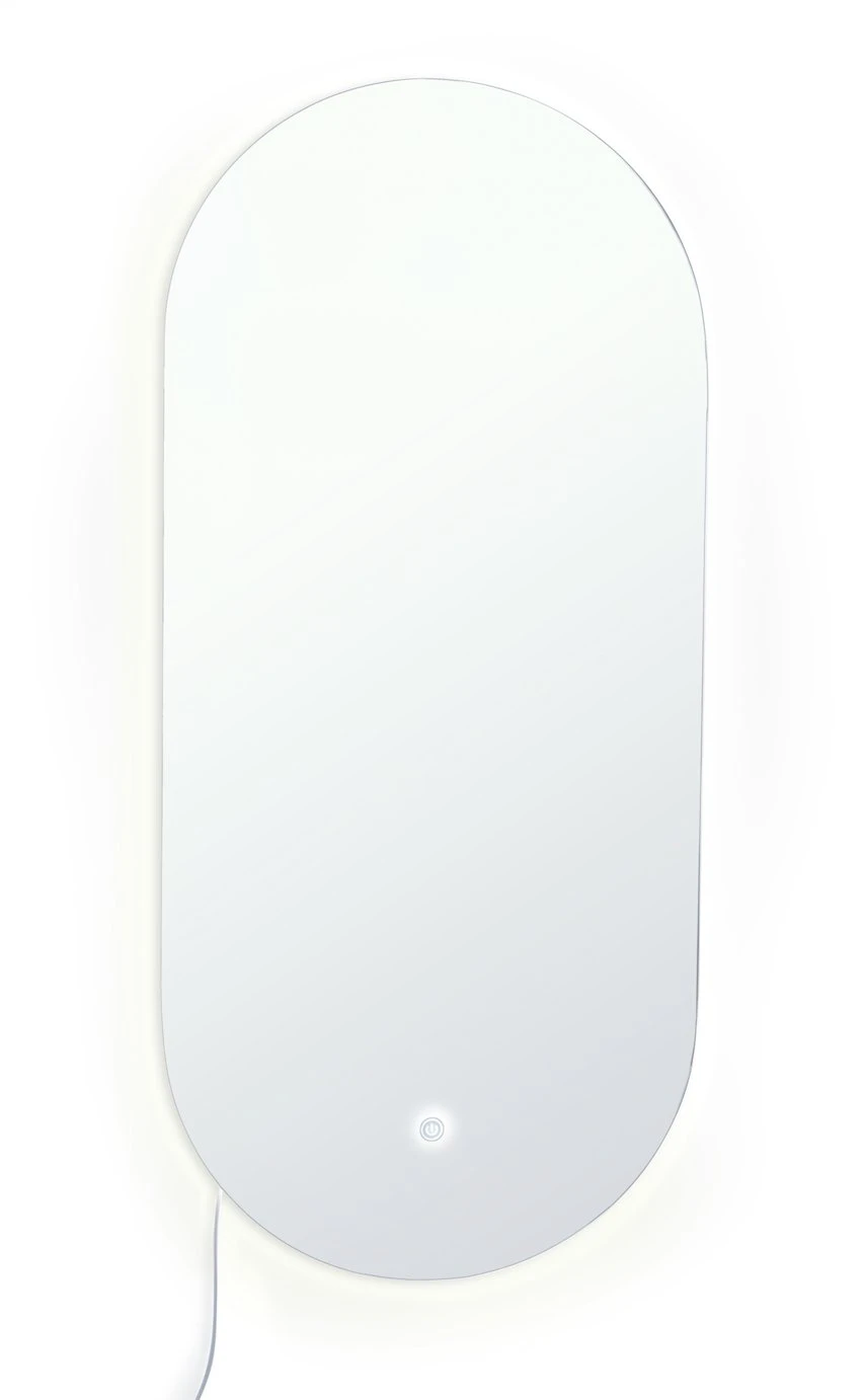 Habitat Large Vertical Backlight LED Mirror - White Habitat Large Vertical Backlight LED Mirror - White -Habitat Furni Sales 4564401 R Z002A