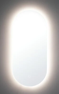 Habitat Large Vertical Backlight LED Mirror - White 4 Habitat Large Vertical Backlight LED Mirror - White -Habitat Furni Sales 4564401 R Z003A