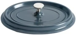 Habitat 3.6 Litre Cast Aluminium Casserole Dish - Blue -Habitat Furni Sales 4580571 R Z003A