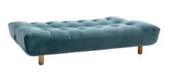 Habitat Kota 3 Seater Velvet Clic Clac Sofa Bed - Teal -Habitat Furni Sales 4588298 R Z002A