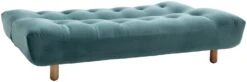 Habitat Kota 3 Seater Velvet Clic Clac Sofa Bed - Teal -Habitat Furni Sales 4588298 R Z003A
