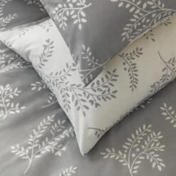 Habitat Floral Trail Grey Bedding Set - Single -Habitat Furni Sales 4636700 R Z002C