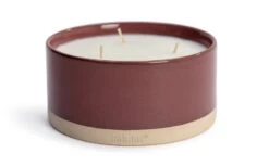 Habitat Large Ceramic Candle - Patchouli & Plum