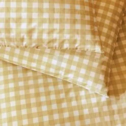 Habitat Herbalist Plain Gingham Yellow Bedding Set - Single 2 Habitat Herbalist Plain Gingham Yellow Bedding Set - Single -Habitat Furni Sales 4663560 R Z003A