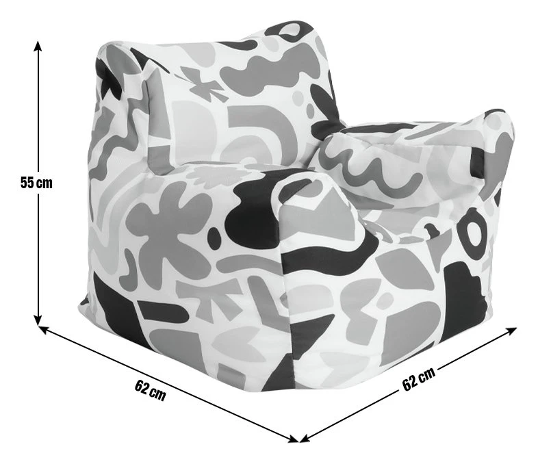 Habitat Kids Frankie Funzee Bean Bag Chair Habitat Kids Frankie Funzee Bean Bag Chair -Habitat Furni Sales 4844750 R E001