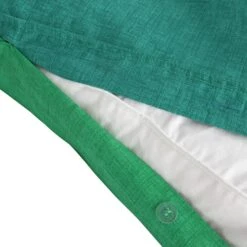 Habitat Emerald Cotton Textured Green Bedding Set - Single -Habitat Furni Sales 4887432 R Z004A