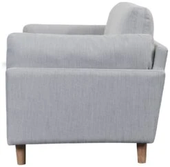Habitat Habita Salome Fabric 3 Seater Sofa - Light Grey -Habitat Furni Sales 4887700 R Z005A