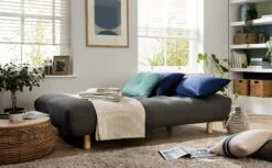 Habitat Kota 3 Seater Fabric Clic Clac Sofa Bed - Charcoal -Habitat Furni Sales 5017737 R Z002C