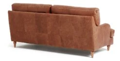 Habitat Livingston Leather 3 Seater Sofa - Tan -Habitat Furni Sales 5397213 R Z004A