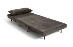 Habitat Roma Single Velvet Chairbed - Charcoal -Habitat Furni Sales 5791417 R Z002A