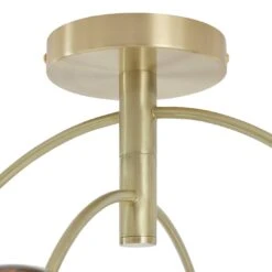 Habitat Hayle Tortoise Shell 4 Light Ceiling Light - Brass 3 Habitat Hayle Tortoise Shell 4 Light Ceiling Light - Brass -Habitat Furni Sales 5792571 R Z004A