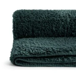 Habitat Faux Shearling Throw - Green - 125X150cm -Habitat Furni Sales 5796261 R Z002A