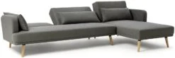 Habitat Andy Right Corner Fabric Clic Clac Sofa Bed - Grey -Habitat Furni Sales 6132941 R Z003A