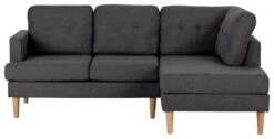 Habitat Joshua Fabric Corner Chaise Sofa - Charcoal -Habitat Furni Sales 6259082 R Z002A