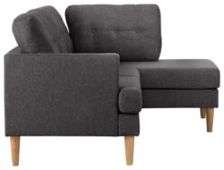 Habitat Joshua Fabric Corner Chaise Sofa - Charcoal -Habitat Furni Sales 6259082 R Z003A