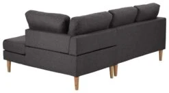 Habitat Joshua Fabric Corner Chaise Sofa - Charcoal -Habitat Furni Sales 6259082 R Z004A