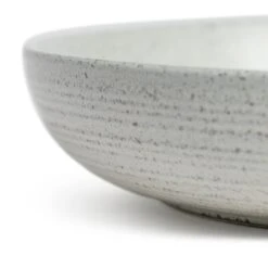 Habitat Textured Ripple 4 Piece Chalk Pasta Bowls - Natural -Habitat Furni Sales 6609302 R Z002A