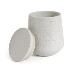 Habitat Addison 2 Piece Storage Canister - White -Habitat Furni Sales 6609429 R Z002A