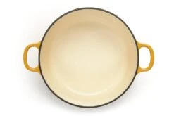 Habitat Global 5.3 Litre Cast Iron Casserole Dish - Yellow 2 Habitat Global 5.3 Litre Cast Iron Casserole Dish - Yellow -Habitat Furni Sales 6609625 R Z002A